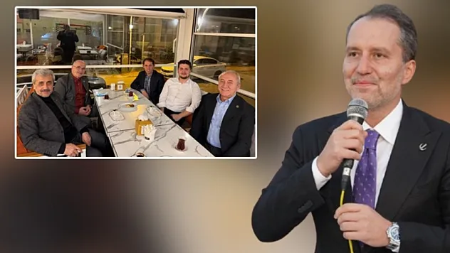 Samsun'da ki o fotoğrafın nedeni belli oldu Genel başkan Erbakan 'elimizi taşın altına koyduk'
