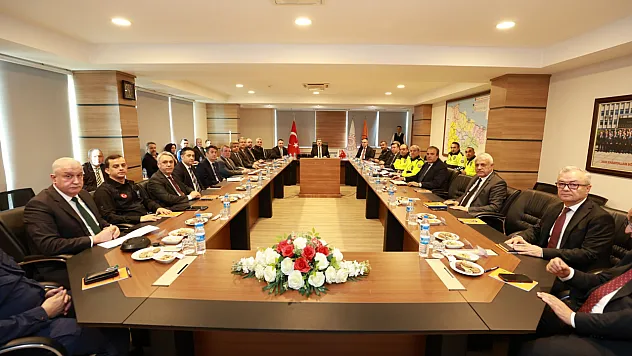 Samsun'da kış tedbirleri görüşüldü