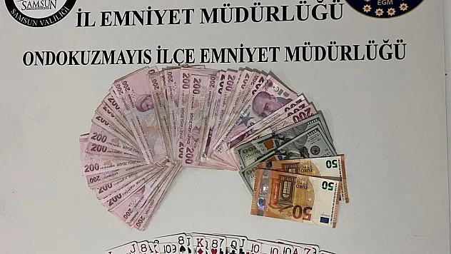 Samsun'da kumar denetimi: 5 kişiye işlem