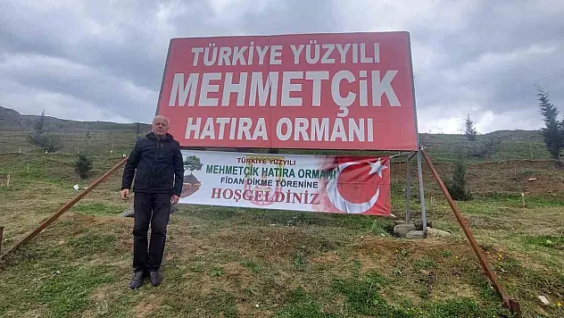 Samsun'da Mehmetçik Hatıra Ormanı'na fidan dikildi