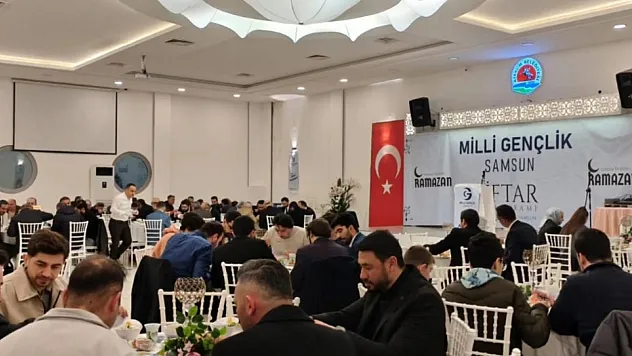 Samsun'da Milli gençlik iftarı
