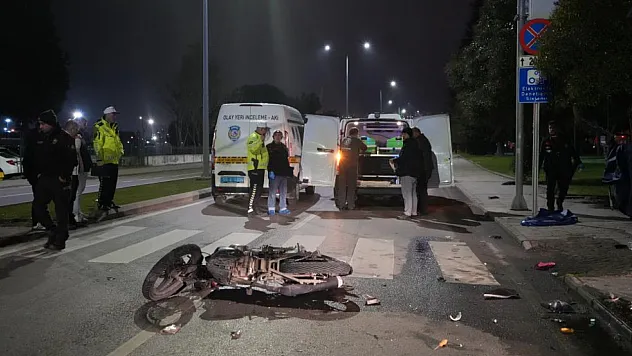 Samsun'da minibüs ile motosiklet 1çarpıştı: 1 Ölü, 1 Yaralı