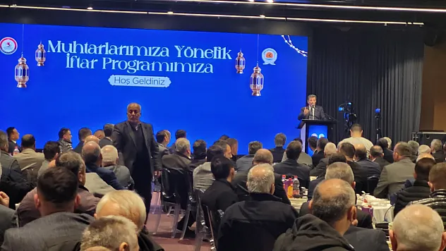 Samsun'da muhtarlara yönelik iftar programı düzenlendi