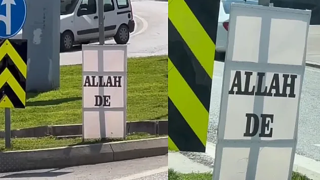 Samsun'da o tabela dikkat çekiyor