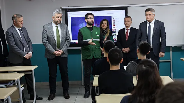 Samsun'da öğrencilere bağımlılıkla mücadele farkındalık eğitimi