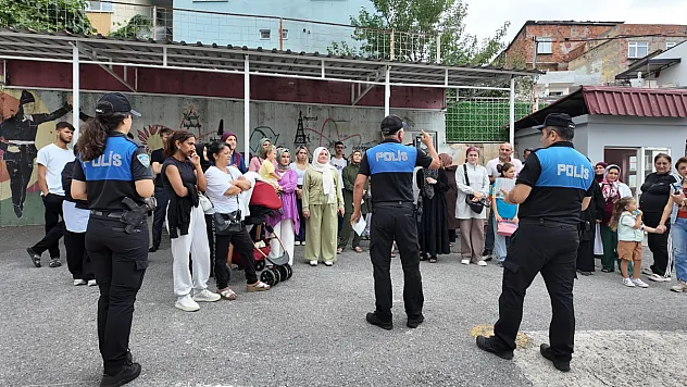 Samsun'da okul çevrelerinde güvenlik seferberliği