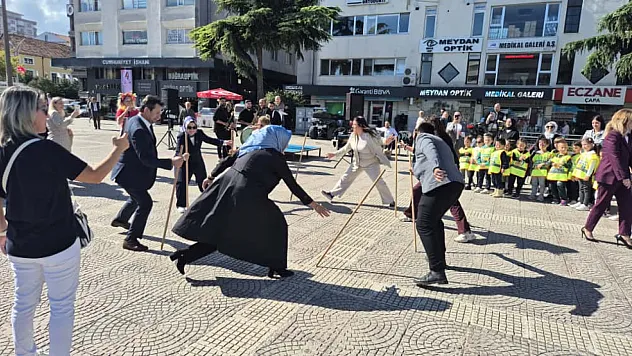Samsun'da okul öncesi çocuklar için şenlik