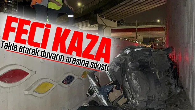 Samsun'da otomobil takla attı: 2 yaralı