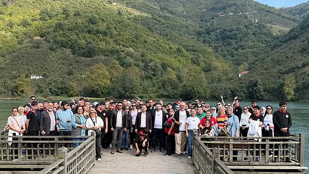 Samsun'da özel öğrenciler Ayvacık'ta doğayla iç içe bir gün geçirdi