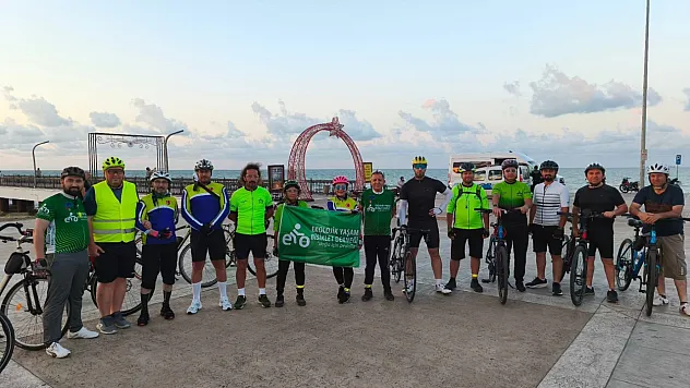 Samsun'da Pedalla Kitap Götürüyoruz kampanyası başladı