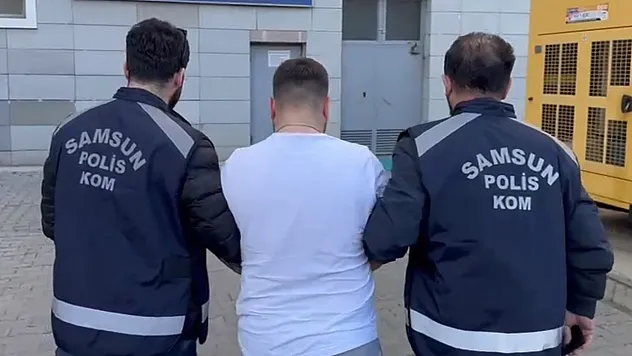 Samsun'da pencereden atlayan dolandırıcı kovalamacayla yakalandı