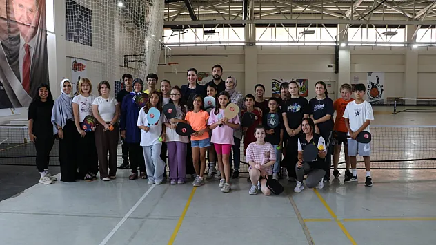 Samsun'da pickleball etkinliği düzenlendi