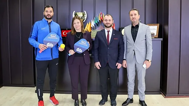 Samsun'da Pickleball Şampiyonası Öncesi Ziyaretler