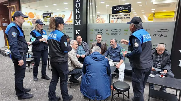 Samsun'da polis ekiplerinden güvenlik seferberliği
