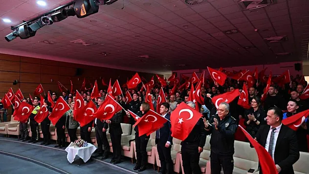 Samsun'da polis haftasında anlamlı buluşma