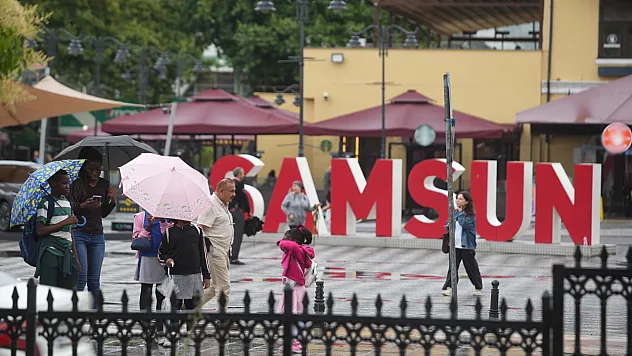 Samsun'da sağanak etkili oldu