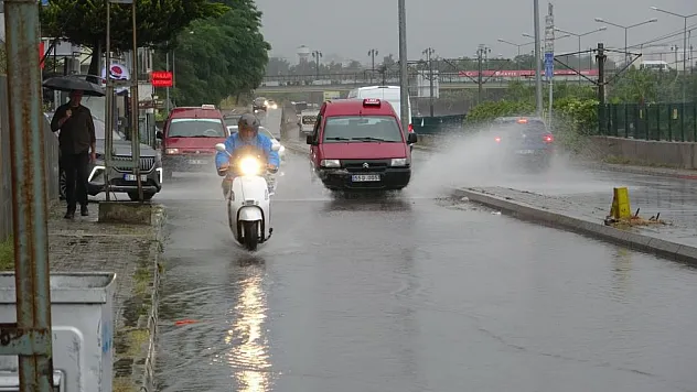 Samsun'da sağanak