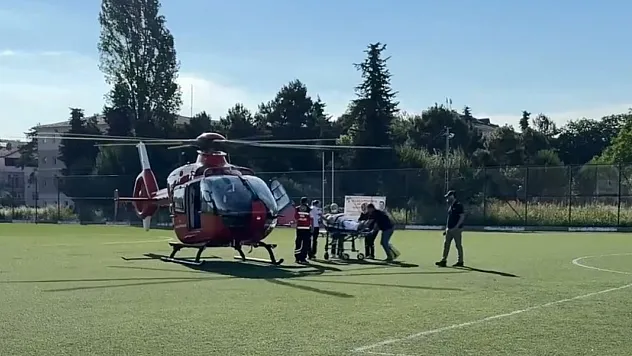Samsun'da sağlık ekipleri zamanla yarıştı