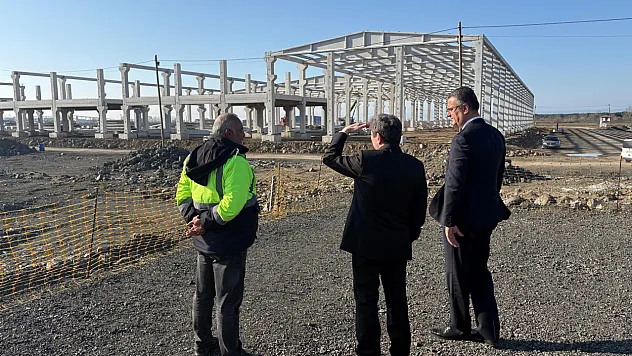 Samsun'da sanayi ve lojistik yatırımlarına inceleme