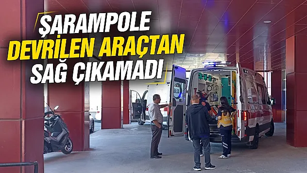Samsun'da şarampole devrilen otomobilde: 1 ölü 3 yaralı