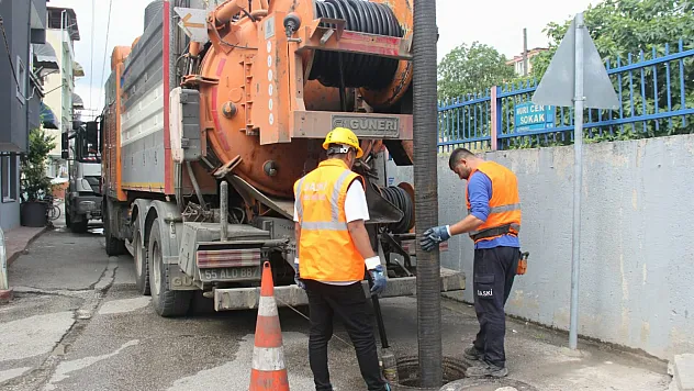 Samsun'da SASKİ'den 7/24 Altyapı Mesaisi