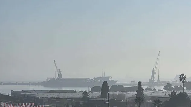 Samsun'da sisten perde