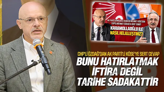 Samsun'da siyaset alevlendi AK Parti ve CHP arasında madımak tartışması