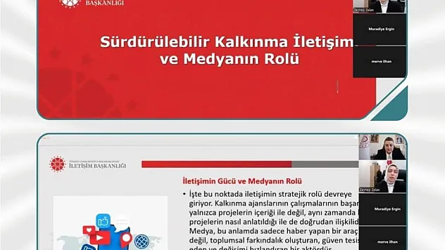 Samsun'da Sürdürülebilir Kalkınma İletişimi Masaya Yatırıldı