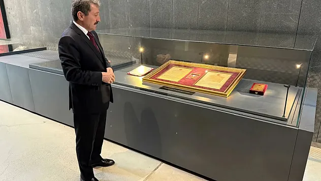 Samsun'un İstiklal Madalyası Müzede Ziyaretçilerini Bekliyor