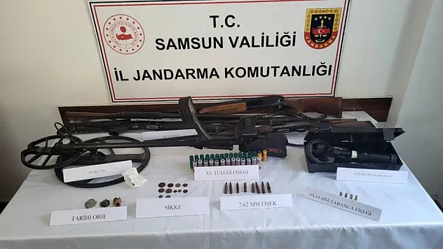 Samsun'da Tarihi Eser Kaçakçılığı Operasyonu: 4 Gözaltı