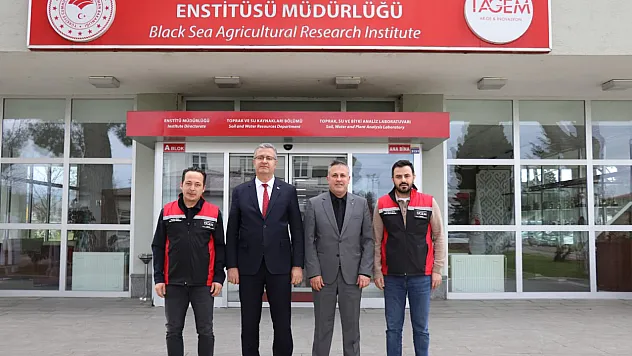 Samsun'da tarımsal Ar-Ge ile yeni yerli ve milli çeşitler hakkında bilgi alışverişinde bulunuldu