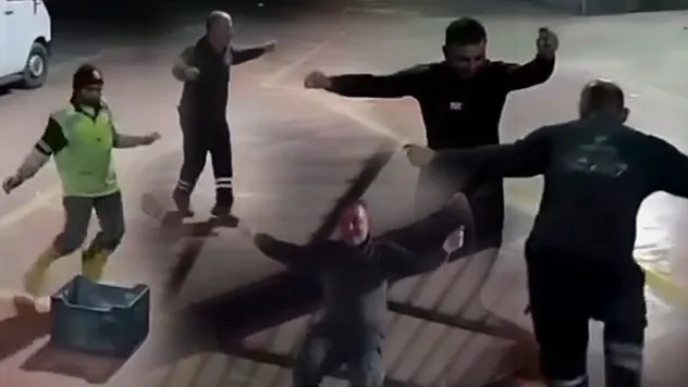 Samsun'da temizlik işçilerinin oyunu beğeni topladı