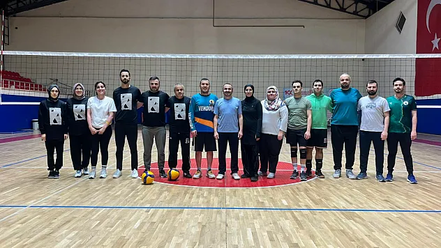 Samsun'da Tıp Bayramı Voleybol Turnuvası başladı