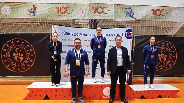 Samsun'da Trambolin Türkiye Şampiyonası sona erdi