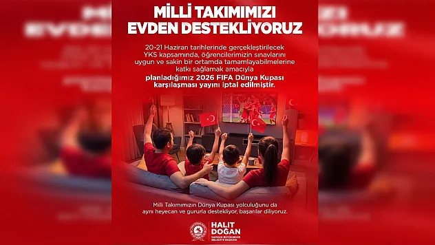Samsun'da Türkiye-Paraguay Maçı Meydanlarda Yayınlanmayacak