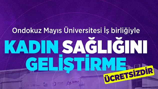 Samsun'da ücretsiz sağlık taraması programı düzenlenecek