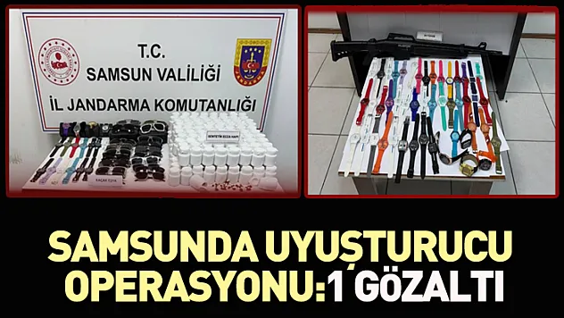 Samsun'da uyuşturucu operasyonu