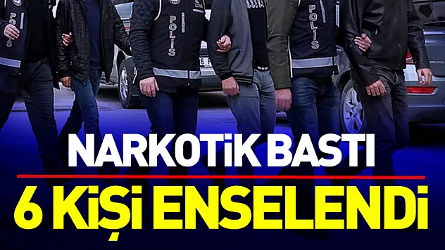 Samsun'da uyuşturucu operasyonu: 6 gözaltı