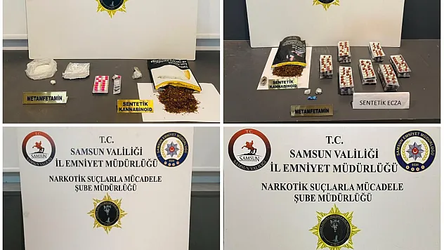 Samsun'da Uyuşturucu Operasyonu: 9 Gözaltı