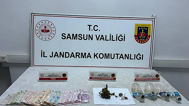 Samsun'da uyuşturucu operasyonu
