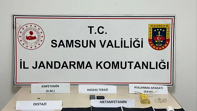 Samsun'da uyuşturucu operasyonu: 3 şüpheli yakalandı