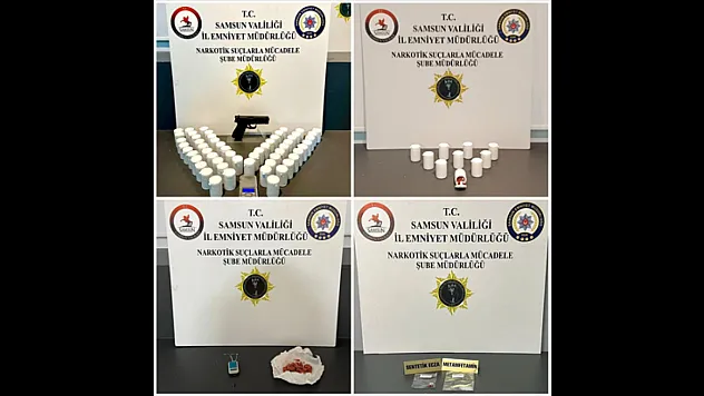 Samsun'da uyuşturucu operasyonu: 14 şüpheli gözaltında
