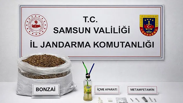 Samsun'da uyuşturucu operasyonu: 4 şüpheli gözaltında