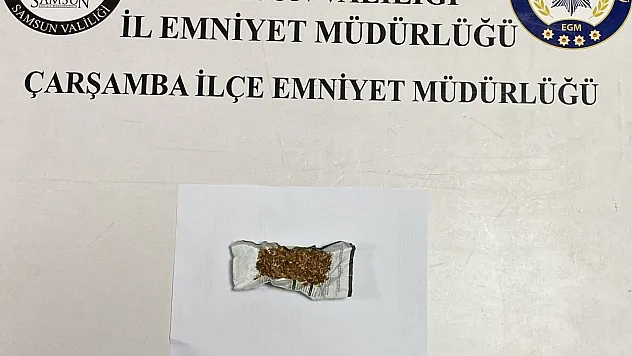 Samsun'da uyuşturucu operasyonunda 4 kişi yakalandı