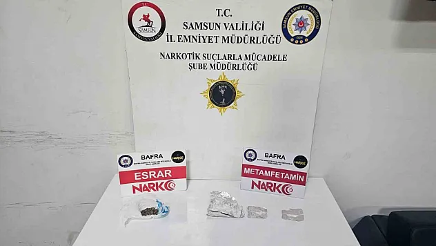 Samsun'da uyuşturucu operasyonu: 1 tutuklama