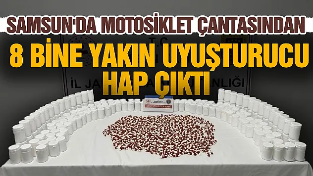 Samsun'da uyuşturucu operasyonu