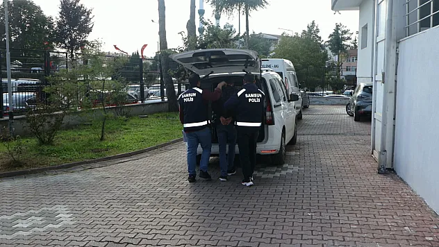 Samsun'da uyuşturucudan aranan firari hükümlü yakalandı