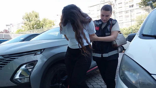 Samsun'da uyuşturucuyla yakalanan kadın tutuklandı