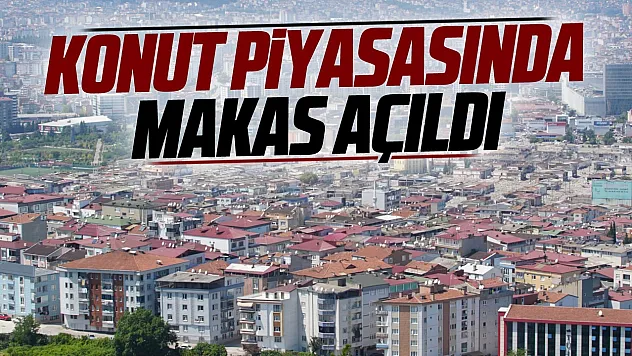 Samsun'da yapı ruhsatı verilen daire sayısı geriledi