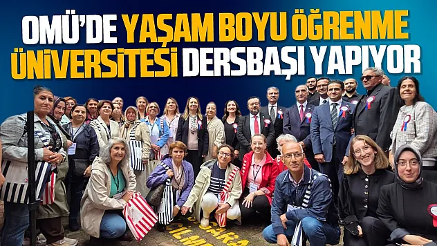 Samsun'da Yaşam Boyu Öğrenme Üniversitesi kapılarını açtı